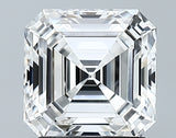 Lab-Grown 1.95 Carat Asscher Cut Diamond color E Clarity SI1 With GIA Certificate, precious stones, engagement diamonds