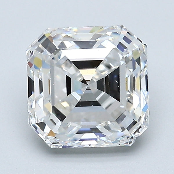 2.41 Carat Asscher Cut Natural Mined Diamond F Color VS1 Clarity With GIA Certificate, natural diamonds, precious stones, engagement diamonds