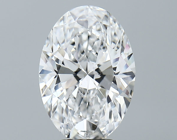 Lab-Grown 4.04 Carat Oval Shape Diamond color D Clarity VVS2 With GIA Certificate, precious stones, engagement diamonds