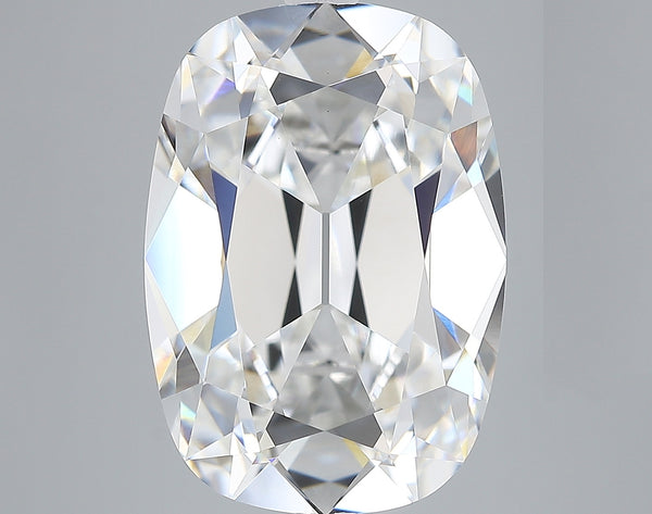 Lab-Grown 7.21 Carat Antique Cushion Cut Diamond color E Clarity VVS2, precious stones, engagement diamonds