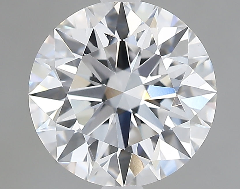 Lab-Grown 2.14 Carat Round Brilliant Diamond color E Clarity VVS2 With GIA Certificate, precious stones, engagement diamonds