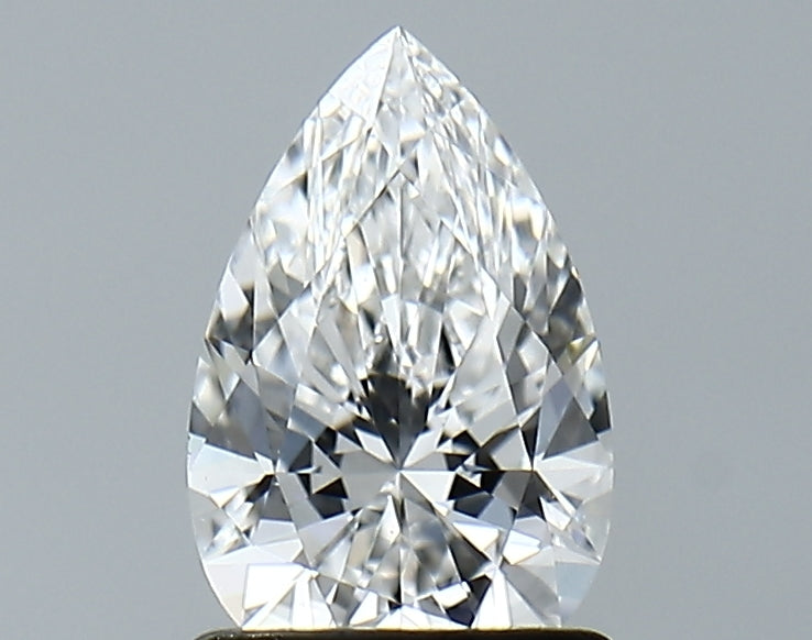 Lab-Grown 1.07 Carat Pear Shape Diamond color E Clarity VVS2, precious stones, engagement diamonds