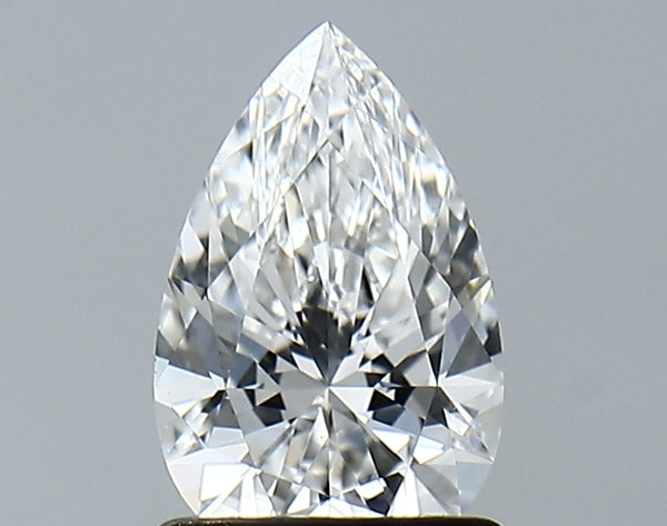 Lab-Grown 1.07 Carat Pear Shape Diamond color E Clarity VVS2, precious stones, engagement diamonds