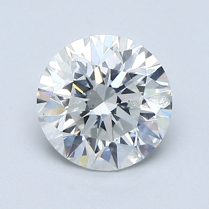 1.04 Carat Round Brilliant Natural Mined Diamond F Color I1 Clarity With GIA Certificate, natural diamonds, precious stones, engagement diamonds