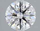 Lab-Grown 1.60 Carat Round Brilliant Diamond color E Clarity VVS2, precious stones, engagement diamonds