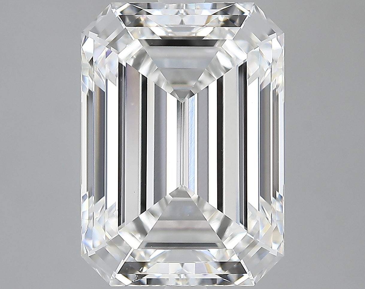 Lab-Grown 5.79 Carat Emerald Cut Diamond color E Clarity VVS2, precious stones, engagement diamonds