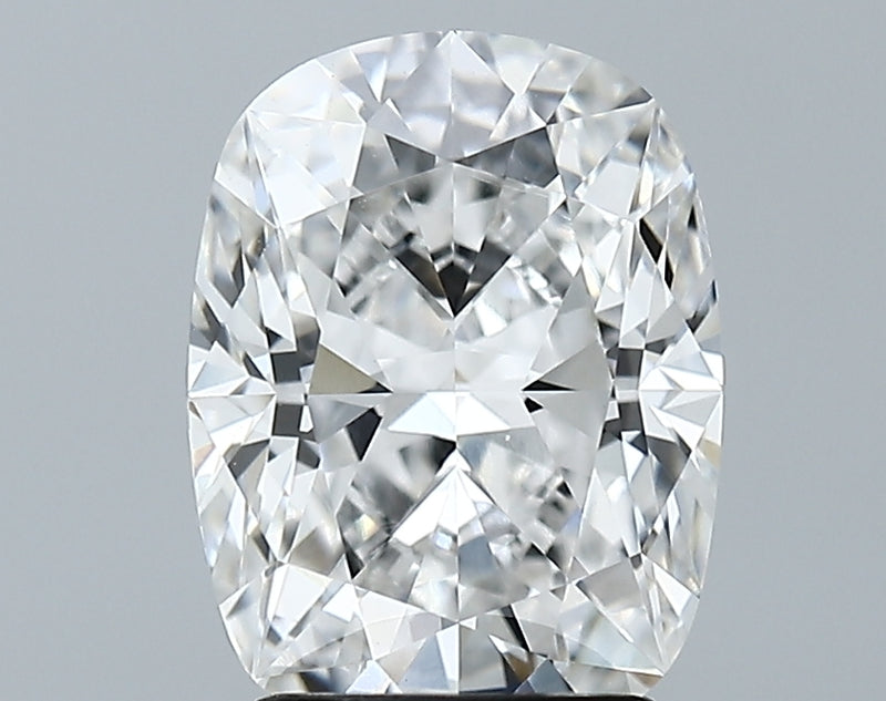 Lab-Grown 2.81 Carat Cushion Brilliant Diamond color E Clarity VVS2 With GIA Certificate, precious stones, engagement diamonds