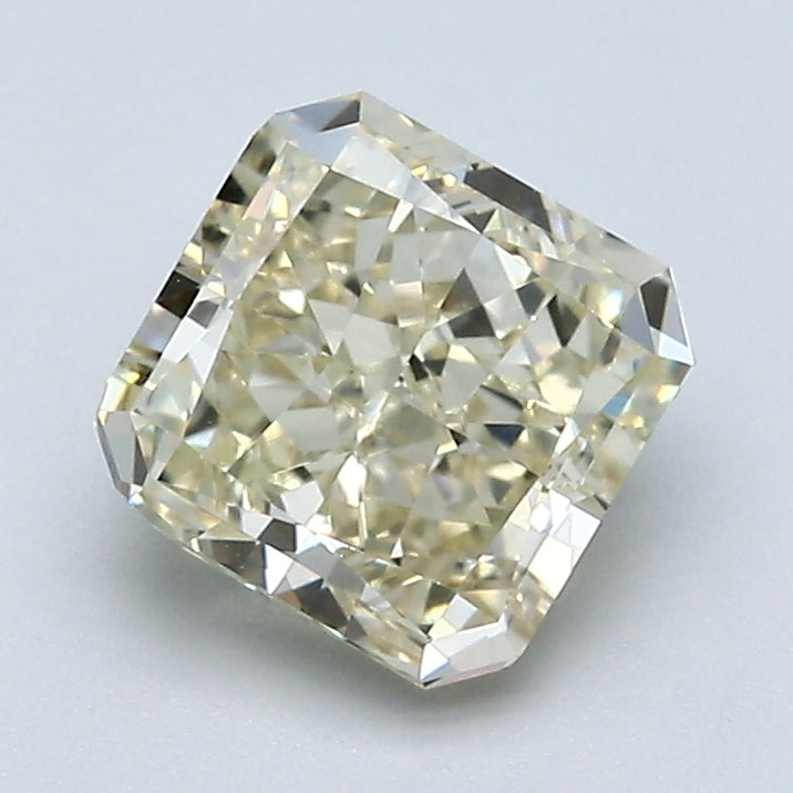 1.65 Carat Radiant Cut Diamond color Fancy Light Brownish Yellow Clarity VS1, natural diamonds, precious stones, engagement diamonds