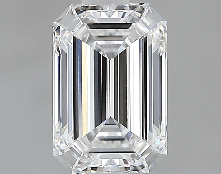 Lab-Grown 1.03 Carat Emerald Cut Diamond color D Clarity IF, precious stones, engagement diamonds