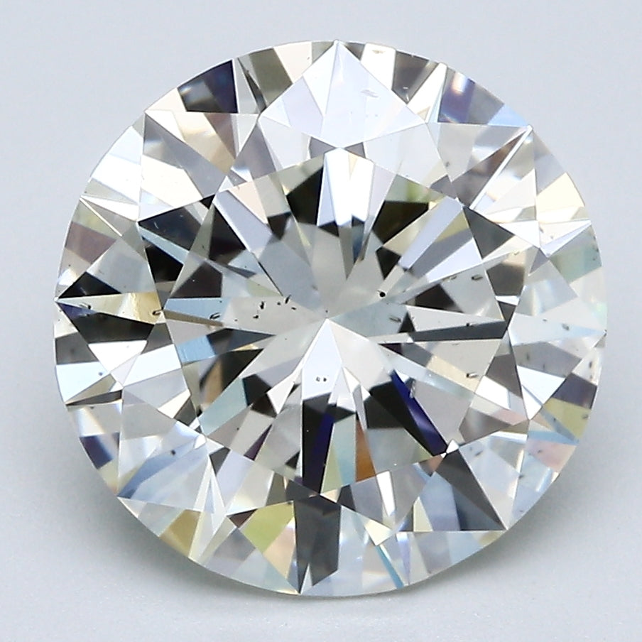 4.71 Carat Round Brilliant Natural Mined Diamond K Color SI1 Clarity With GIA Certificate, natural diamonds, precious stones, engagement diamonds