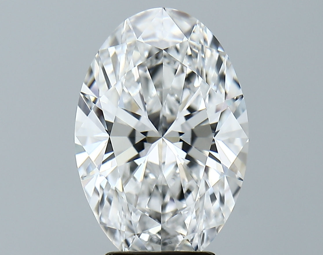 Lab-Grown 4.14 Carat Oval Shape Diamond color D Clarity VVS2, precious stones, engagement diamonds