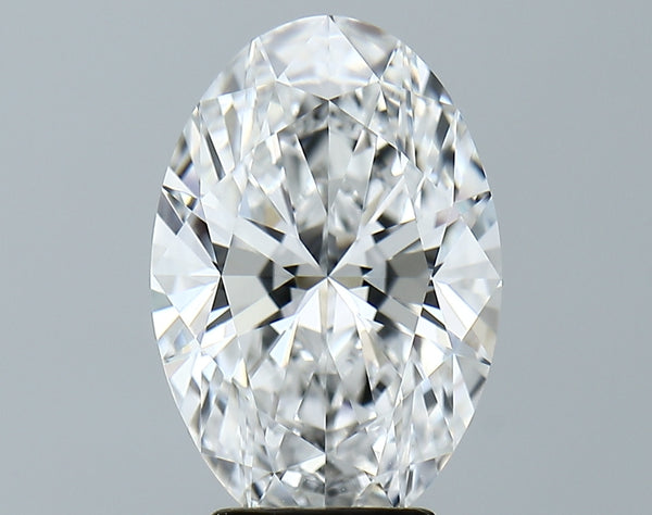 Lab-Grown 4.14 Carat Oval Shape Diamond color D Clarity VVS2, precious stones, engagement diamonds