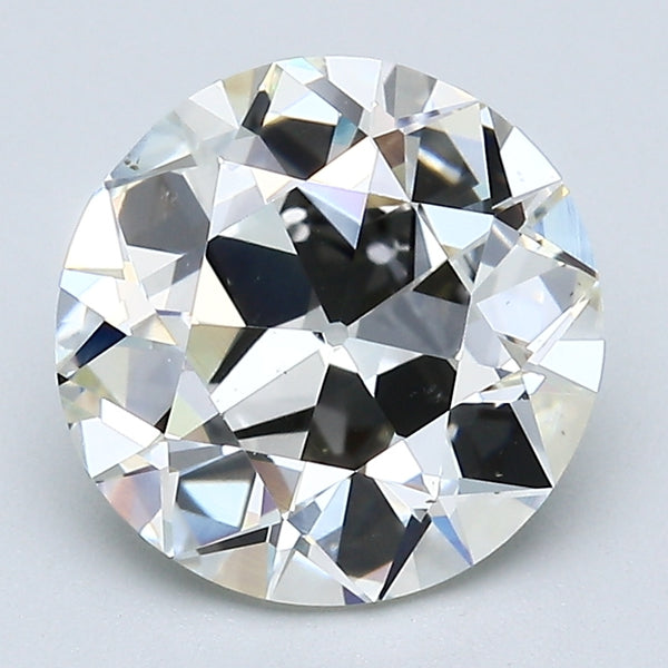 3.07 Carat Old European Cut Diamond color K Clarity SI1, natural diamonds, precious stones, engagement diamonds