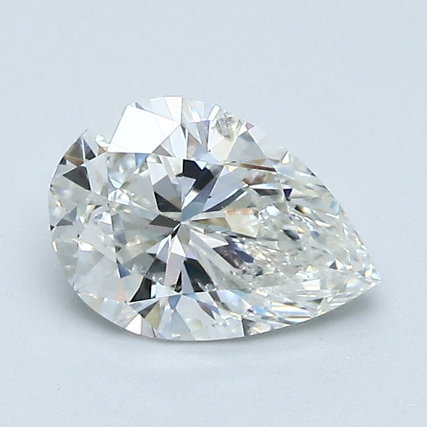 1.03 Carat Pear Shape Natural Mined Diamond H Color SI2 Clarity With GIA Certificate, natural diamonds, precious stones, engagement diamonds