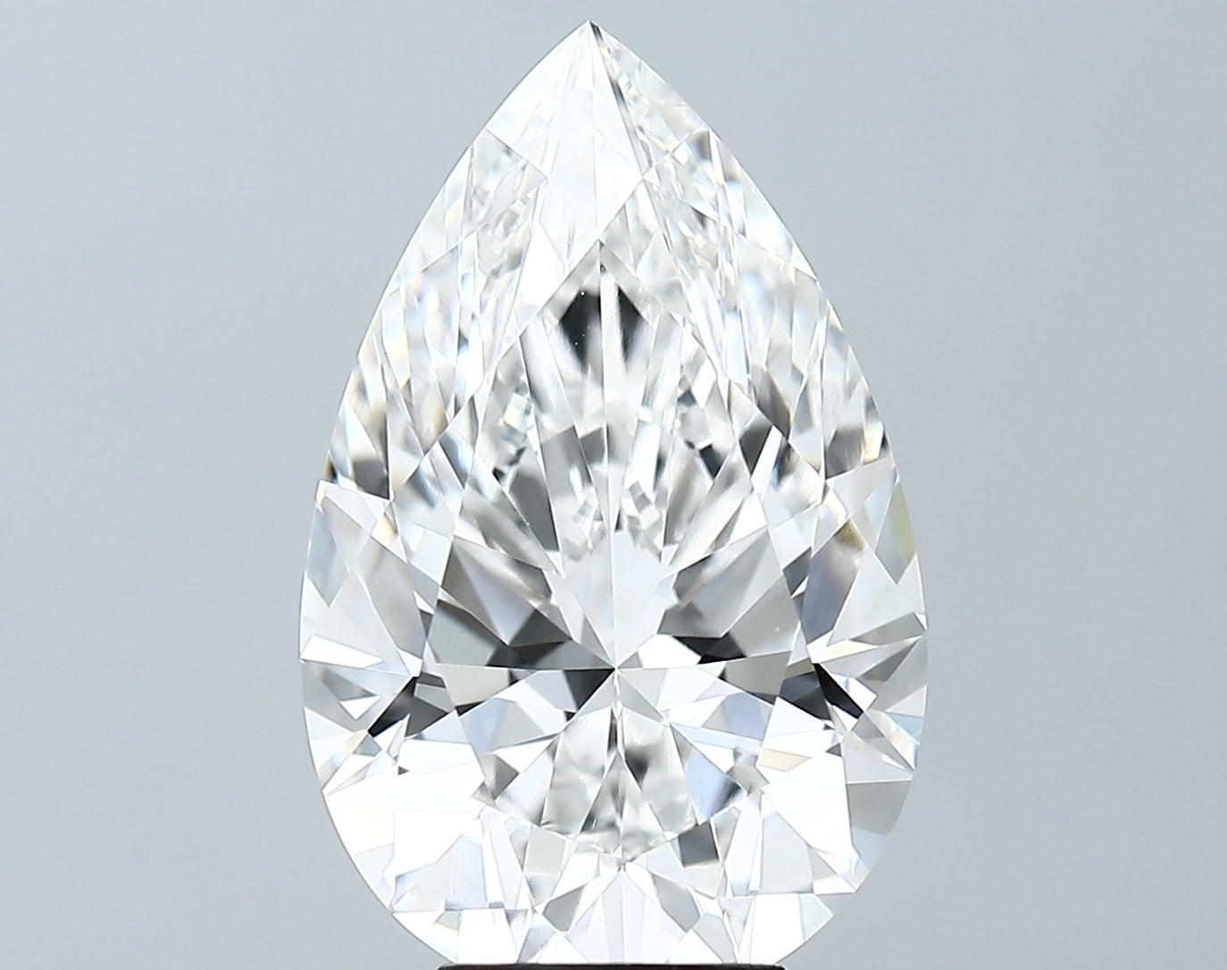 Lab-Grown 6.06 Carat Pear Shape Diamond color E Clarity VVS1 With GIA Certificate, precious stones, engagement diamonds