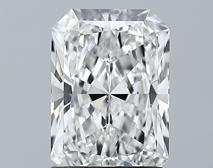 Lab-Grown 1.59 Carat Radiant Cut Diamond color E Clarity VS1 With GIA Certificate, precious stones, engagement diamonds