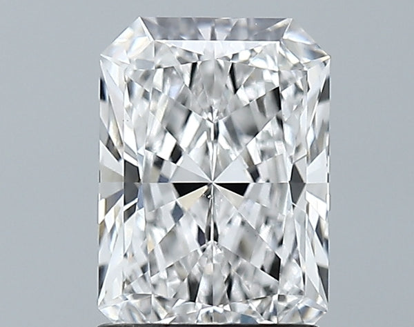 Lab-Grown 1.59 Carat Radiant Cut Diamond color E Clarity VS1 With GIA Certificate, precious stones, engagement diamonds