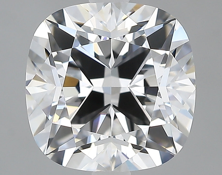 Lab-Grown 2.69 Carat Square Cushion Cut Diamond color E Clarity VVS2, precious stones, engagement diamonds