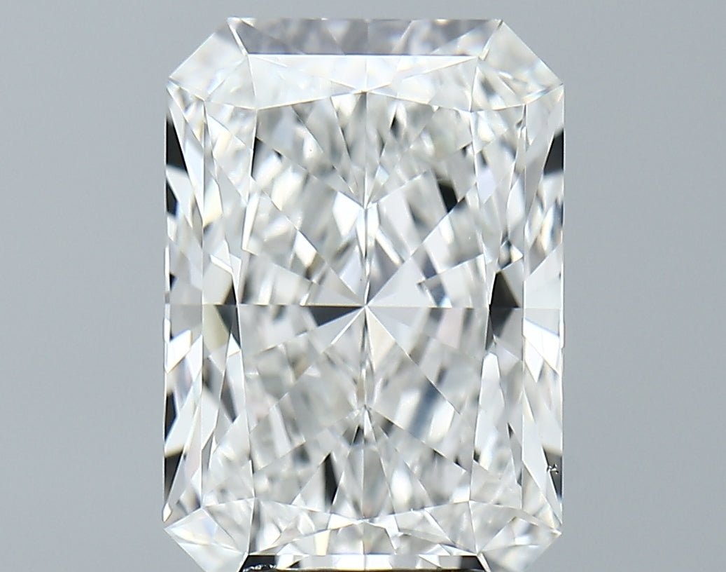 Lab-Grown 5.09 Carat Radiant Cut Diamond color F Clarity VVS2, precious stones, engagement diamonds