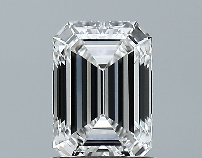 Lab-Grown 1.01 Carat Emerald Cut Diamond color E Clarity VVS1, precious stones, engagement diamonds