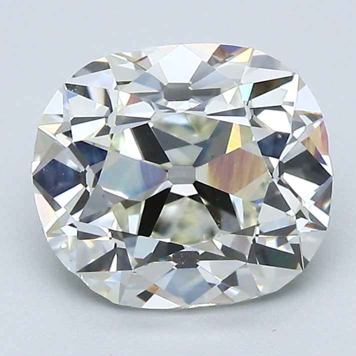 2.63 Carat Old Miner Cut Estate Natural Mined Diamond K Color VS2 Clarity With GIA Certificate, natural diamonds, precious stones, engagement diamonds