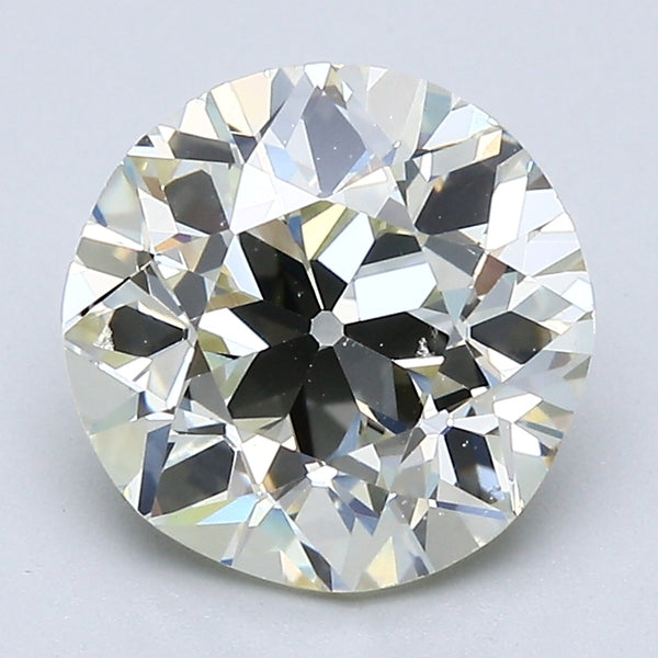 2.75 Carat Old European Cut Vintage Natural Mined Diamond O Color VS2 Clarity With GIA Certificate, natural diamonds, precious stones, engagement diamonds
