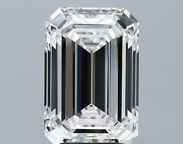 Lab-Grown 4.52 Carat Emerald Cut Diamond color F Clarity VS1 With GIA Certificate, precious stones, engagement diamonds