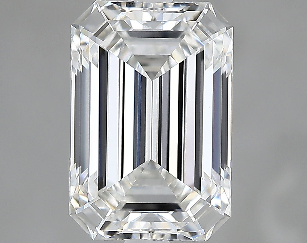 Lab-Grown 3.04 Carat Emerald Cut Diamond color E Clarity VVS2, precious stones, engagement diamonds