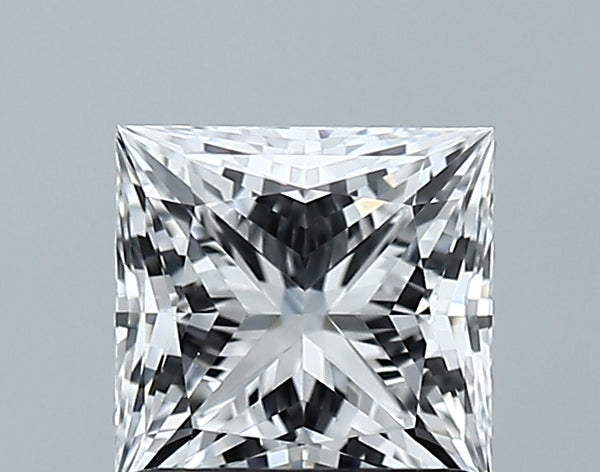 Lab-Grown 1.38 Carat Princess Cut Diamond color D Clarity VS1 With GIA Certificate, precious stones, engagement diamonds