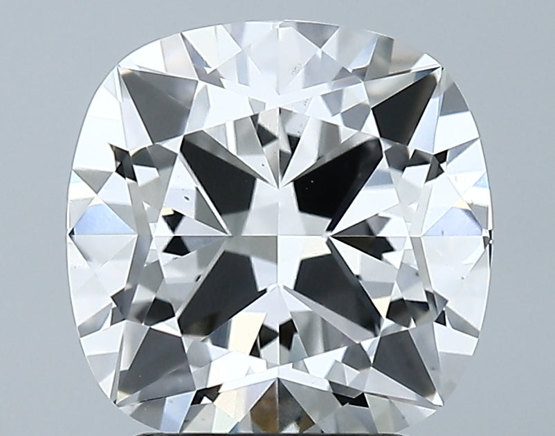 Lab-Grown 2.91 Carat Cushion Modified Brilliant Cut Diamond color F Clarity VS1 With GIA Certificate, precious stones, engagement diamonds