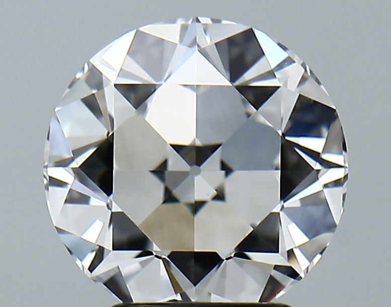 Lab-Grown 3.09 Carat Old European Cut Diamond color E Clarity VVS2, precious stones, engagement diamonds