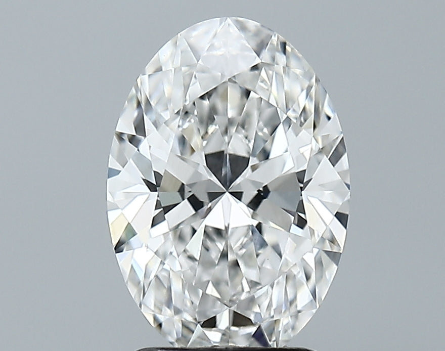 Lab-Grown 2.04 Carat Oval Shape Diamond color F Clarity VVS2 With GIA Certificate, precious stones, engagement diamonds