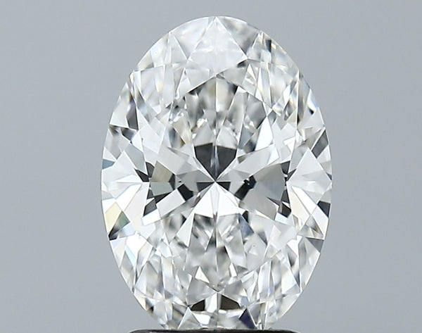 Lab-Grown 2.04 Carat Oval Shape Diamond color F Clarity VVS2 With GIA Certificate, precious stones, engagement diamonds