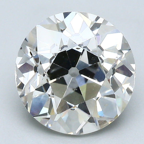 3.20 Carat Old European Cut Vintage Natural Mined Diamond K Color SI1 Clarity With GIA Certificate, natural diamonds, precious stones, engagement diamonds