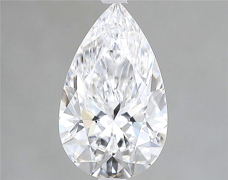Lab-Grown 1.90 Carat Pear Shape Diamond color E Clarity VS1 With GIA Certificate, precious stones, engagement diamonds