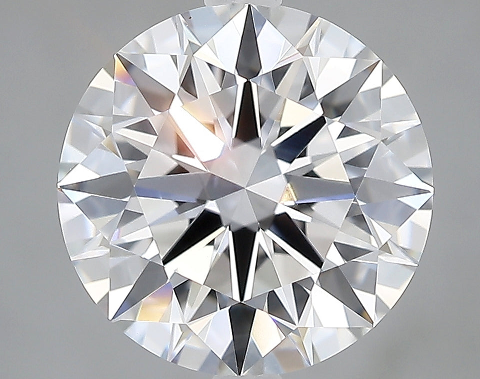 Lab-Grown 3.26 Carat Round Brilliant Diamond color E Clarity VVS2, precious stones, engagement diamonds