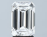 Lab-Grown 2.52 Carat Emerald Cut Diamond color E Clarity VS2 With GIA Certificate, precious stones, engagement diamonds