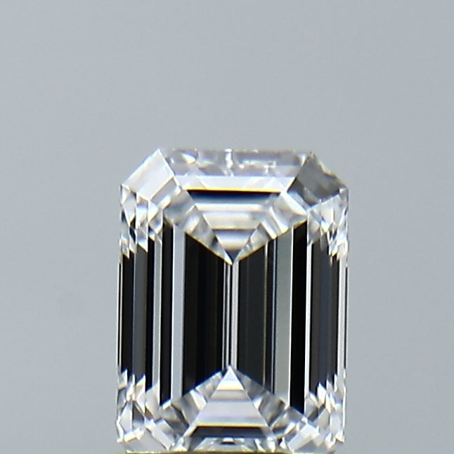 Lab-Grown 1.05 Carat Emerald Cut Diamond color D Clarity VVS2, precious stones, engagement diamonds