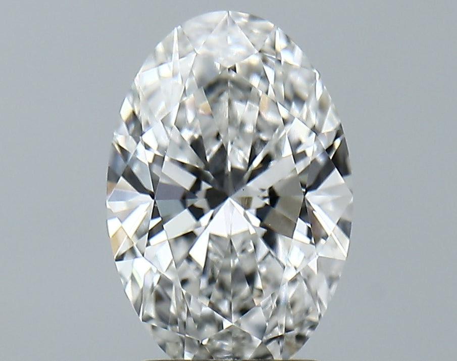 Lab-Grown 2.22 Carat Oval Shape Diamond color F Clarity IF, precious stones, engagement diamonds