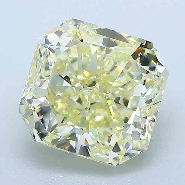 3.06 Carat Radiant Cut Natural Mined Diamond Fancy  Yellow Color VVS1 Clarity With GIA Certificate, natural diamonds, precious stones, engagement diamonds