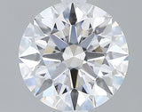 Lab-Grown 1.75 Carat Round Brilliant Diamond color E Clarity VVS1 With GIA Certificate, precious stones, engagement diamonds