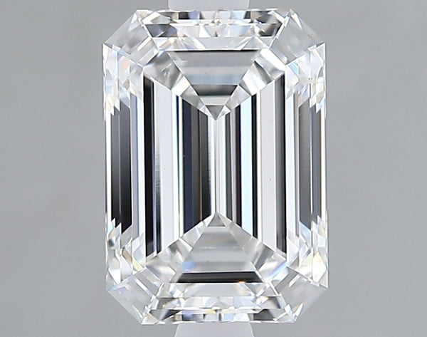 Lab-Grown 1.78 Carat Emerald Cut Diamond color E Clarity VS1 With GIA Certificate, precious stones, engagement diamonds