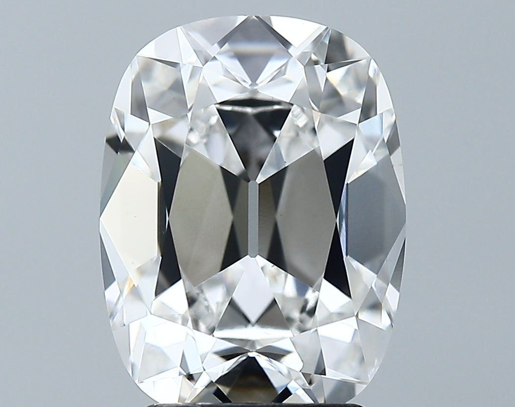Lab-Grown 3.20 Carat Antique Cushion Cut Diamond color E Clarity VS2 With GIA Certificate, precious stones, engagement diamonds