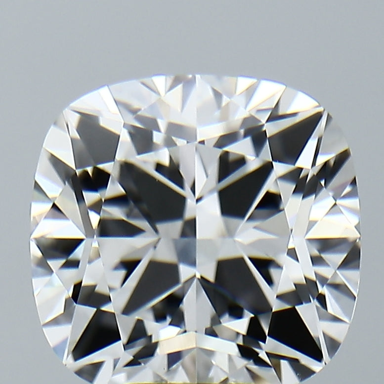 Lab-Grown 4.64 Carat Square Cushion Cut Diamond color E Clarity VVS2, precious stones, engagement diamonds