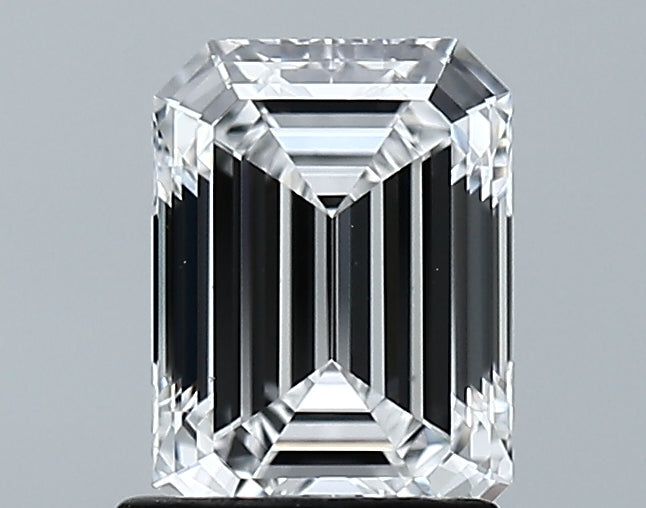 Lab-Grown 1.30 Carat Emerald Cut Diamond color D Clarity VS2 With GIA Certificate, precious stones, engagement diamonds