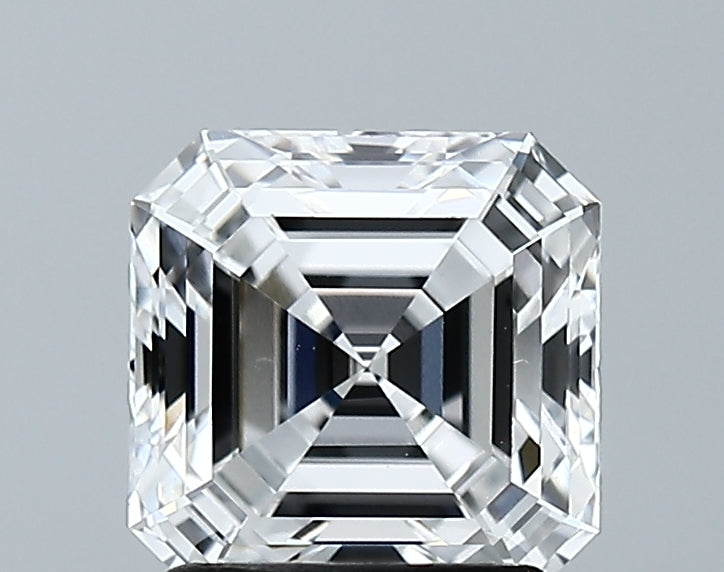 Lab-Grown 1.95 Carat Asscher Cut Diamond color E Clarity VVS2 With GIA Certificate, precious stones, engagement diamonds