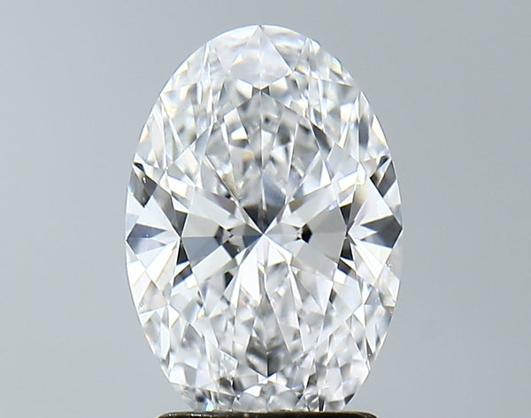 Lab-Grown 2.10 Carat Oval Shape Diamond color D Clarity VVS2 With GIA Certificate, precious stones, engagement diamonds