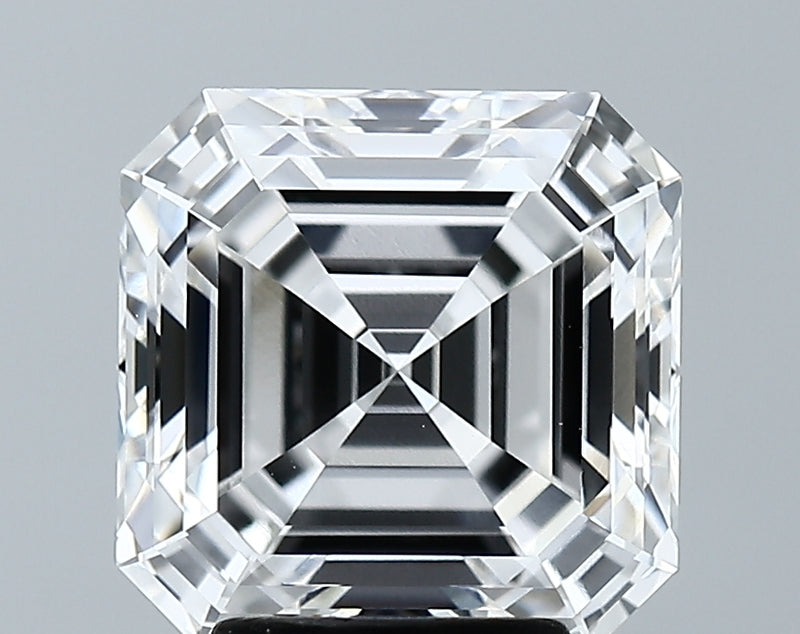 Lab-Grown 4.06 Carat Asscher Cut Diamond color E Clarity VVS2 With GIA Certificate, precious stones, engagement diamonds