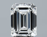 Lab-Grown 2.70 Carat Emerald Cut Diamond color E Clarity VVS2 With GIA Certificate, precious stones, engagement diamonds