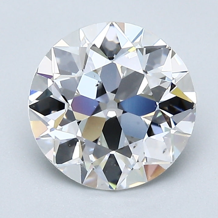 1.80 Carat Old European Cut Natural Mined Diamond E Color SI1 Clarity With GIA Certificate, natural diamonds, precious stones, engagement diamonds